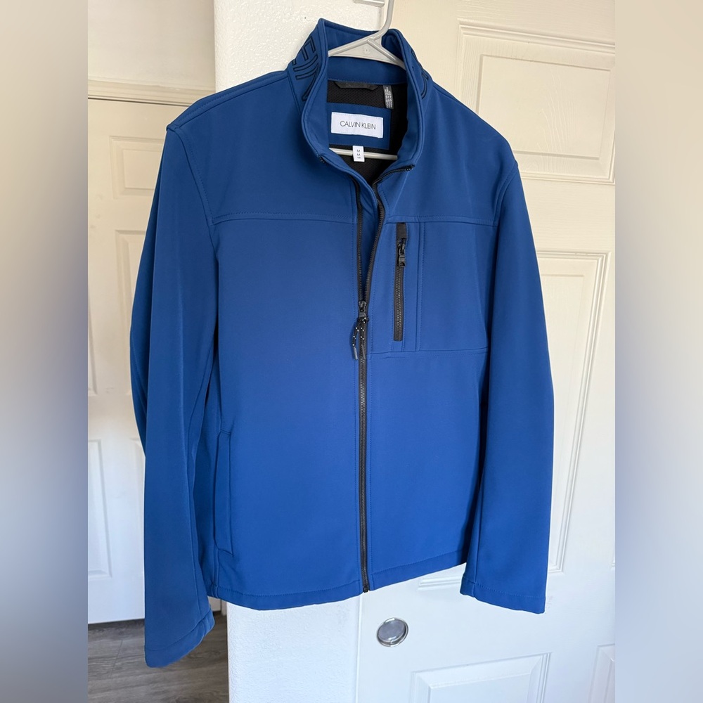 Calvin Klein Men's Vibrant Blue Lightweight Jacket